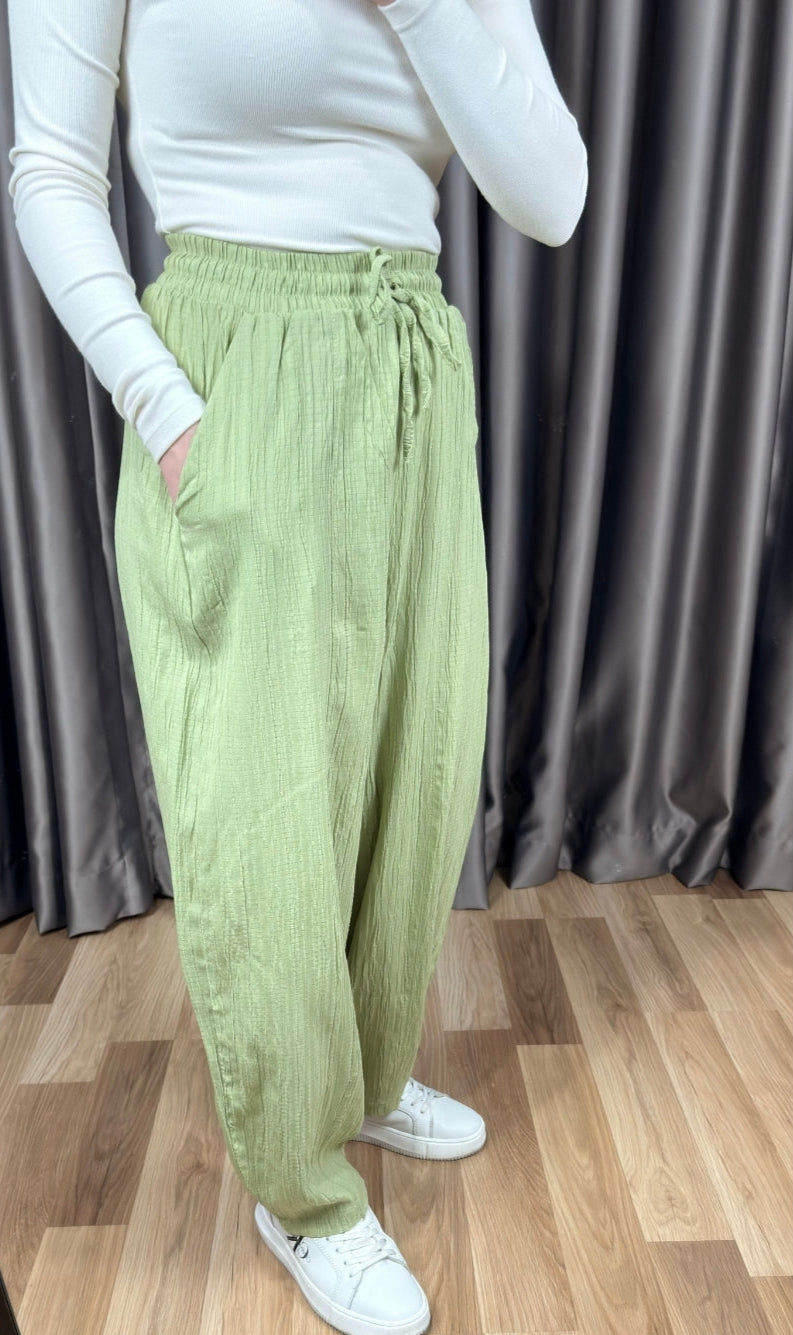 Oversize Green Trousers